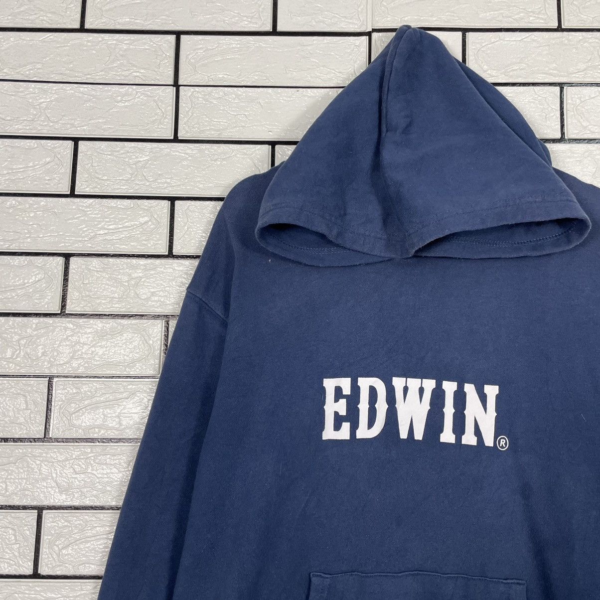 Edwin Edwin Big Logo Pullover Hoodie Size US L / EU 52-54 / 3 - 6 Thumbnail