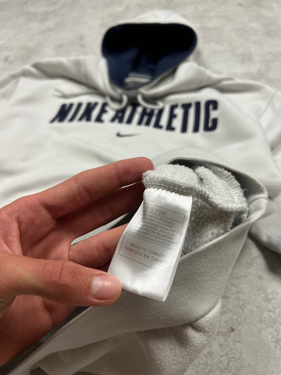 Nike Vintage RARE Nike Athletic Embroidered Logo Size US S / EU 44-46 / 1 - 12 Thumbnail