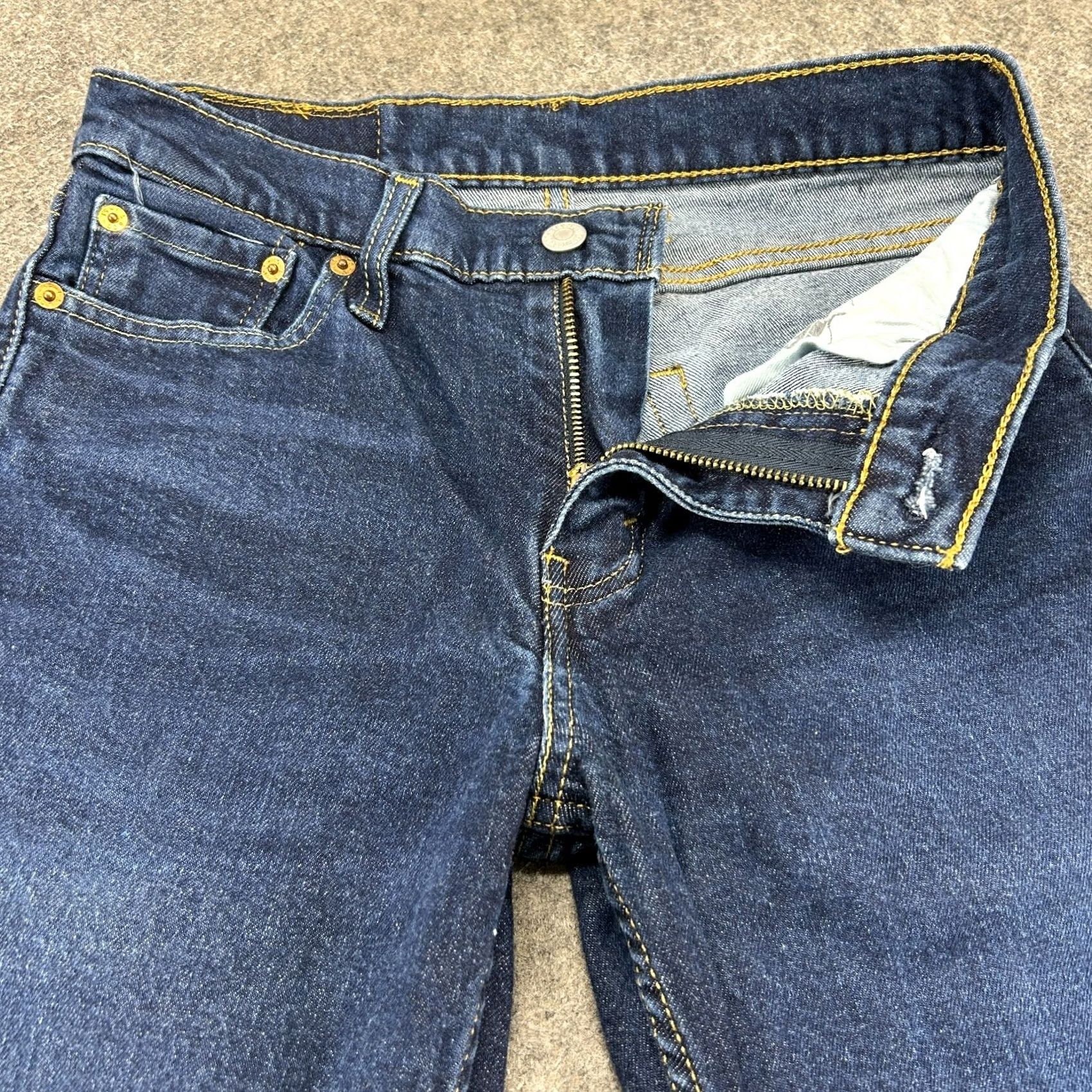 Levi's Levi's 511 Jeans Mens 30x32 Blue Slim Fit Dark Wash 5-Pocket Denim Stretch Size US 30 / EU 46 - 2 Thumbnail