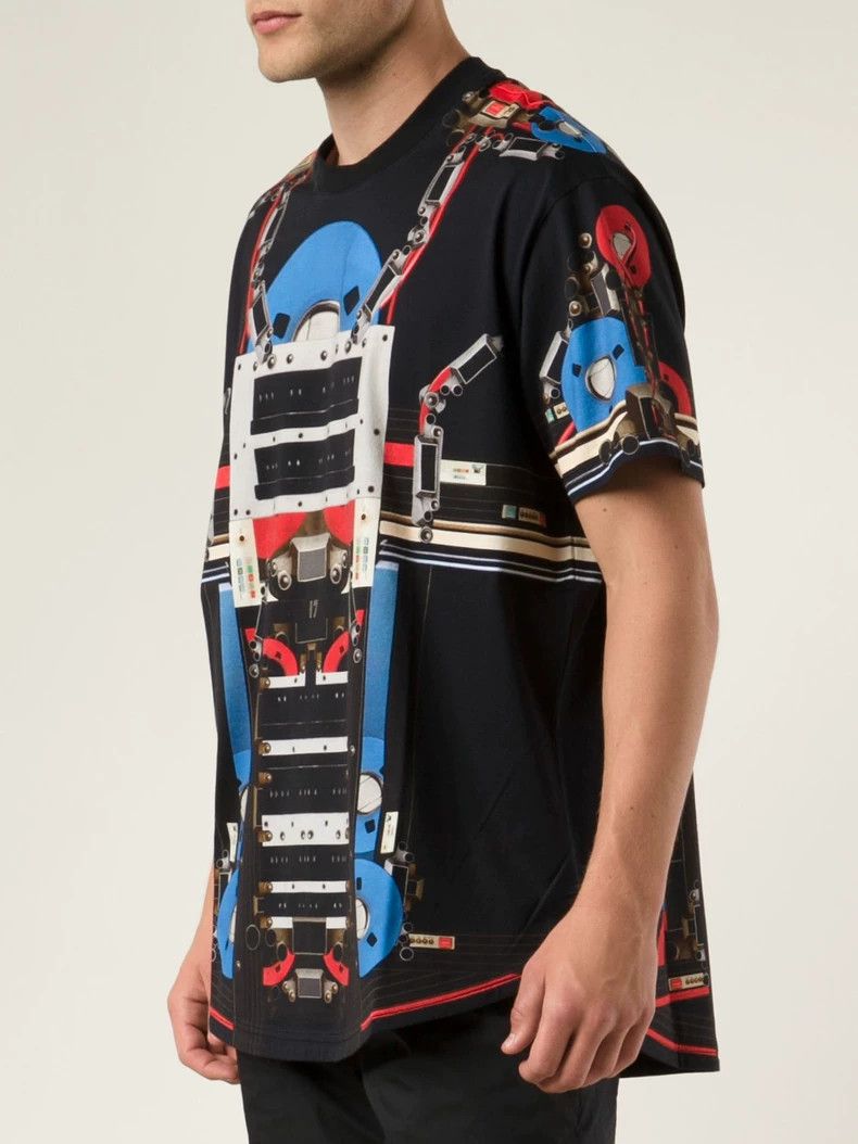 Other Givenchy Radio Digital Printed Short Sleeve T-Shirt Size US M / EU 48-50 / 2 - 7 Thumbnail