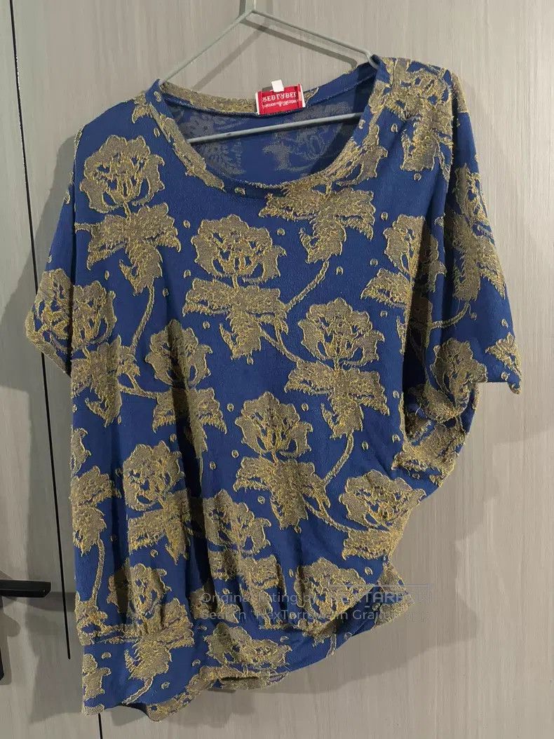 Vivienne Westwood Vivienne Westwood Patterned Asymmetrical Top Size M / US 6-8 / IT 42-44 - 1 Thumbnail