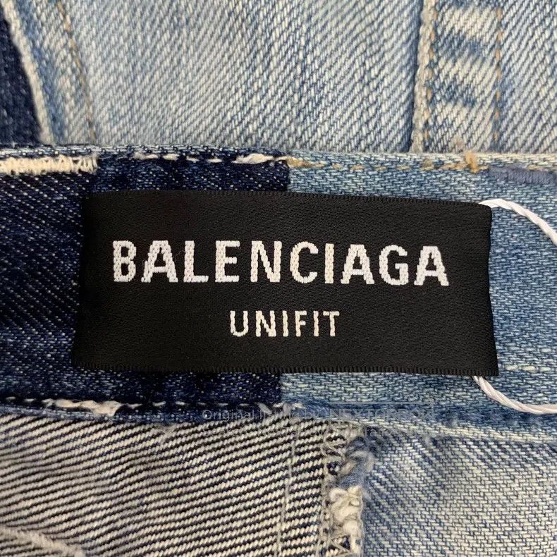 Balenciaga Balenciaga size S Color-Blocked Distressed Cotton Casual S Size US 27 - 8 Thumbnail