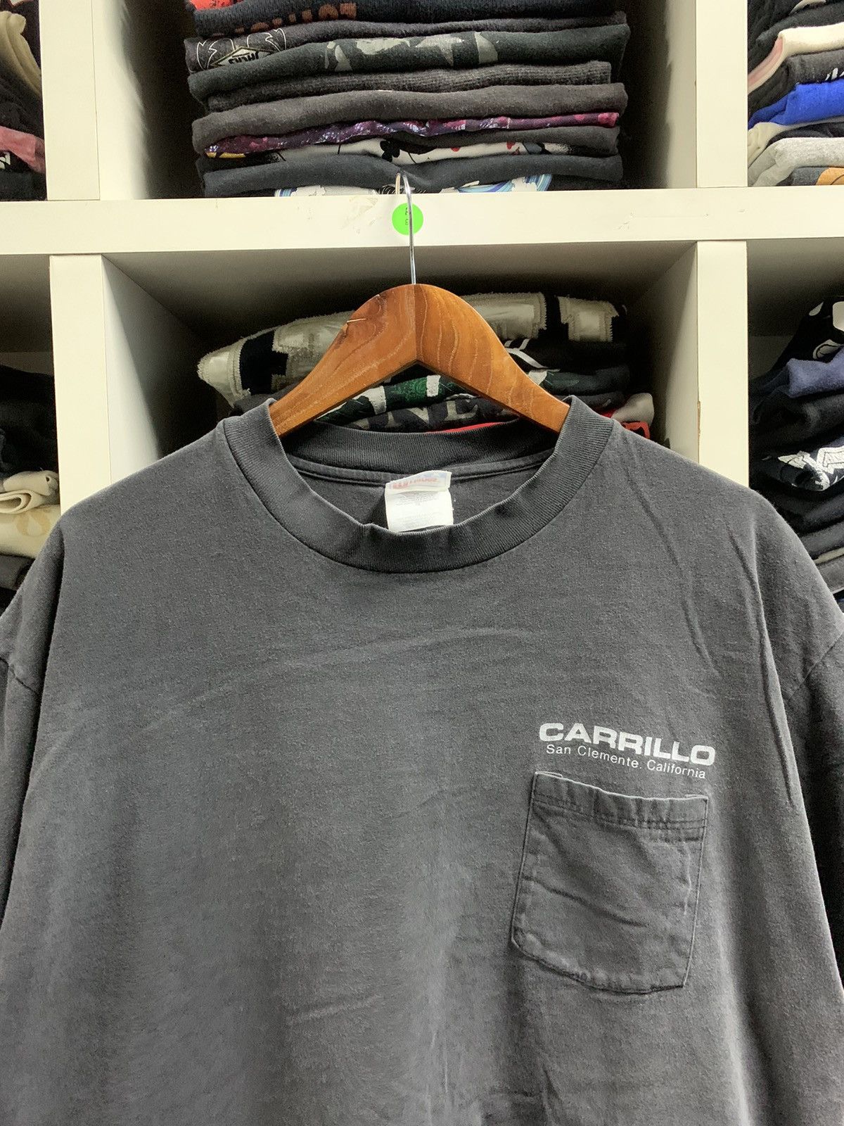 Hanes × Vintage Vintage Carillo t-shirt Size US XL / EU 56 / 4 - 4 Thumbnail