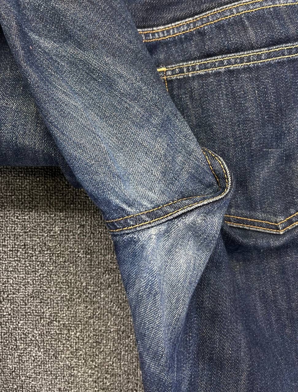 Japanese Brand Vintage Uniqlo Regular Fit Jeans Trashed Punk Denim Pants Size US 30 / EU 46 - 14 Thumbnail