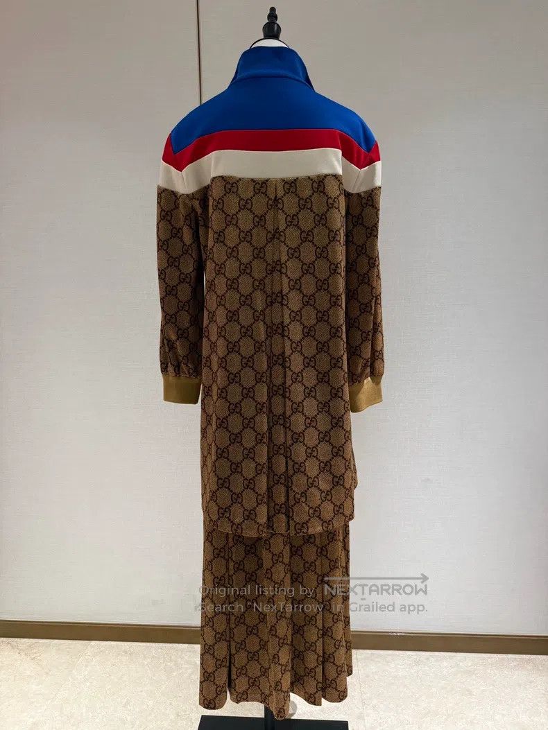 Gucci Gucci SizeS Full-print logo plain knitted half-length skirt Size 24" / US 00 / IT 34 - 2 Thumbnail