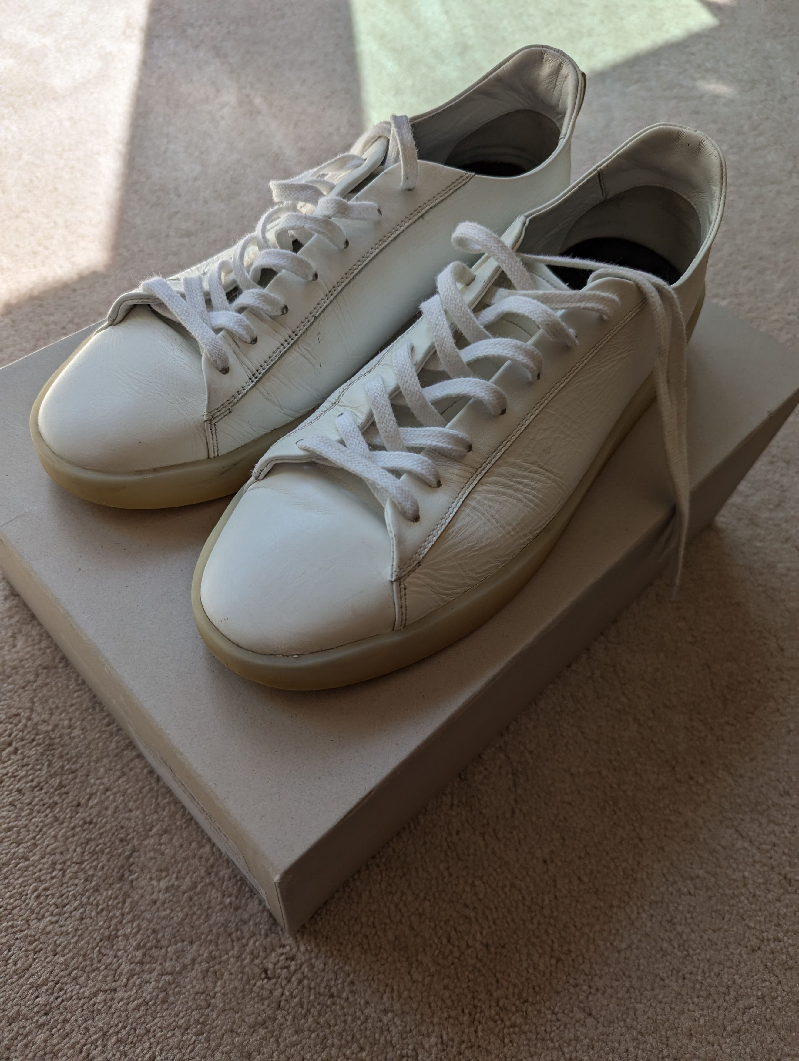 Essentials Fear of God Essentials Tennis Low 'White' Size US 8 / EU 41 - 1 Thumbnail