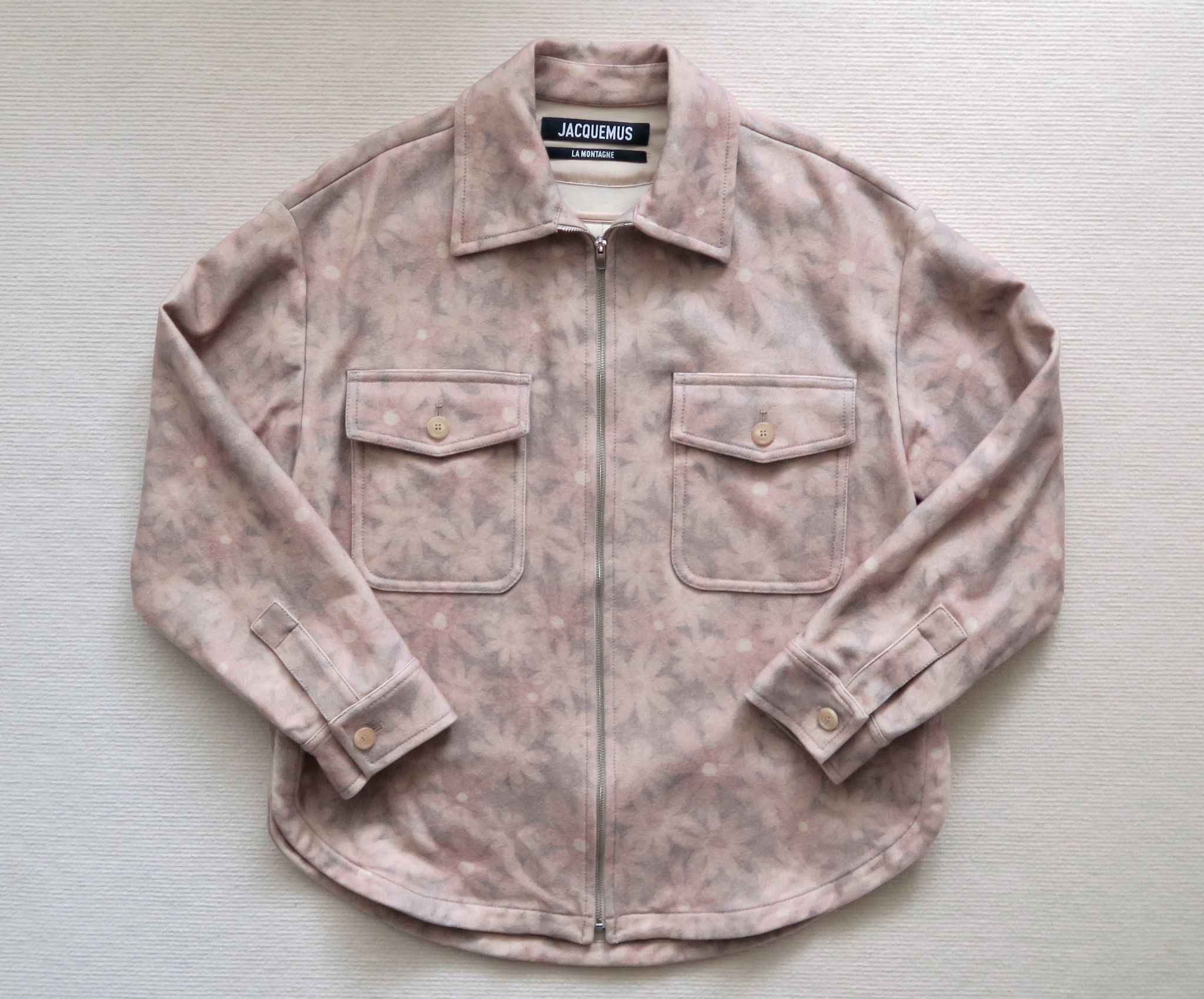 Jacquemus Jacquemus Le Blouson Montagne Floral Overshirt Jacket Size US M / EU 48-50 / 2 - 1 Thumbnail