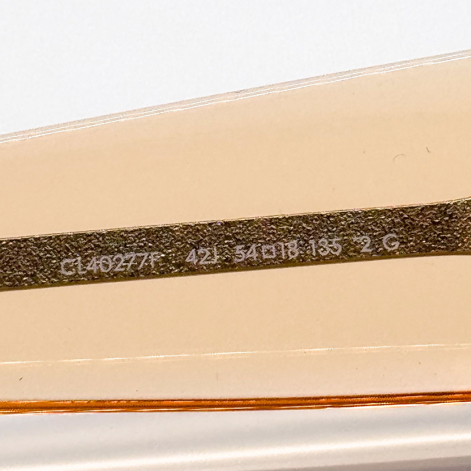 Celine NEW CELINE CL40277F 42J WOMEN ORANGE BROWN SUNGLASSES CELINE Size ONE SIZE - 8 Thumbnail