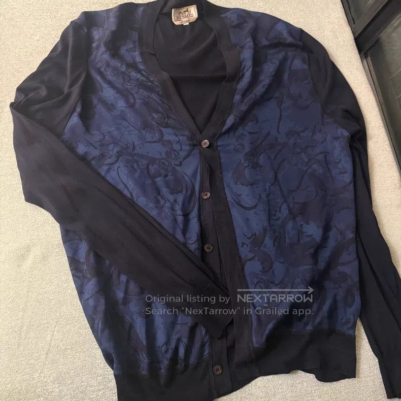 Hermes Hermes Silk cardigan Size US XXL / EU 58 / 5 - 1 Thumbnail