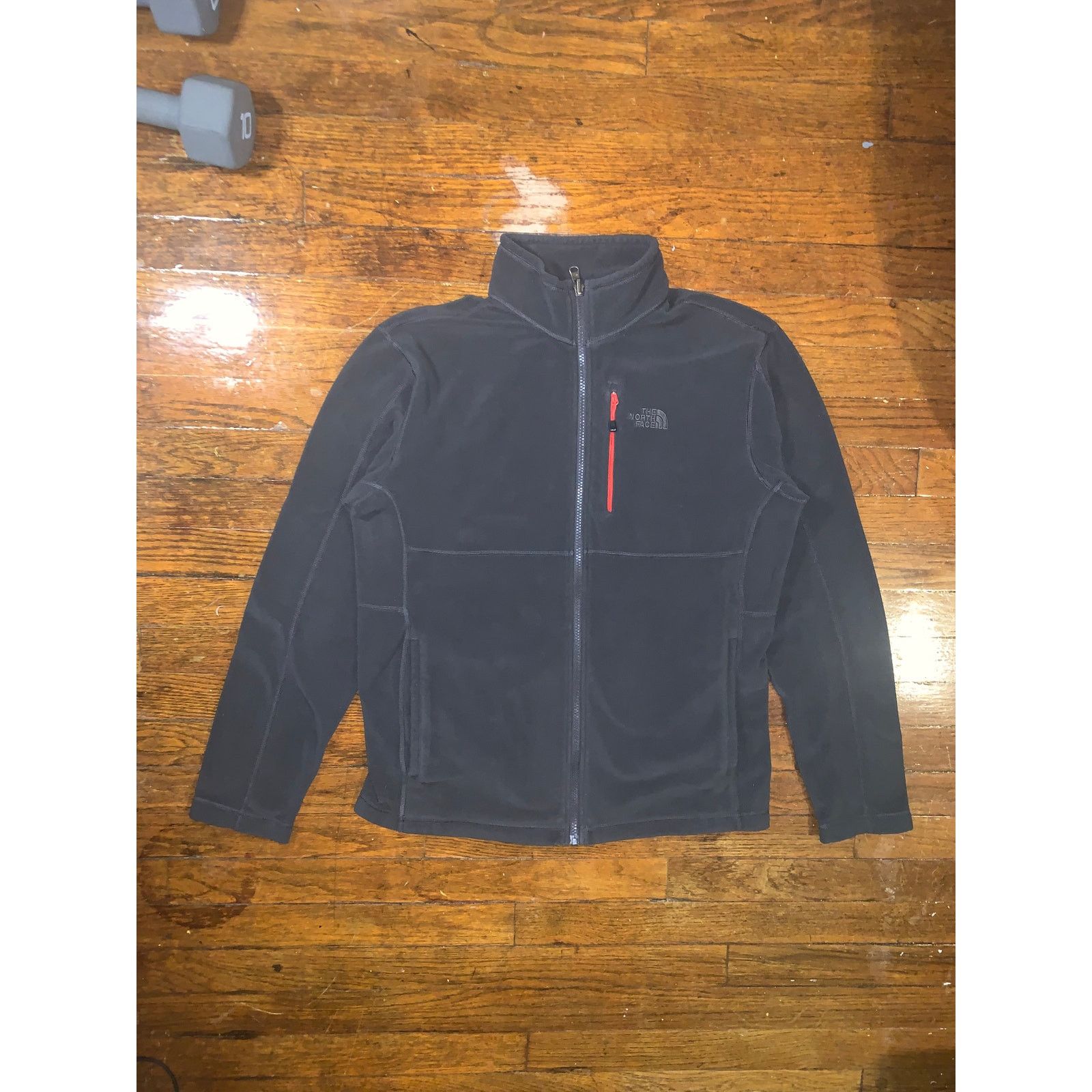 The North Face The North Face TKA 100 Fleece Jacket Womens M Charcoal Size M / US 6-8 / IT 42-44 - 4 Thumbnail