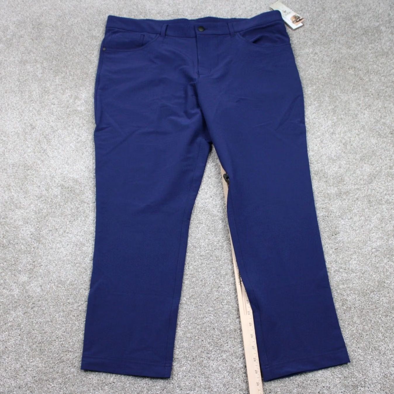 Panama Jack Panama Jack Pants Mens 40x30 Blue NWT 4 Way Stretch Polyester Spandex Flat Front Dress Pants Regular Size Type: Regular Size US 40 / EU 56 - 3 Thumbnail