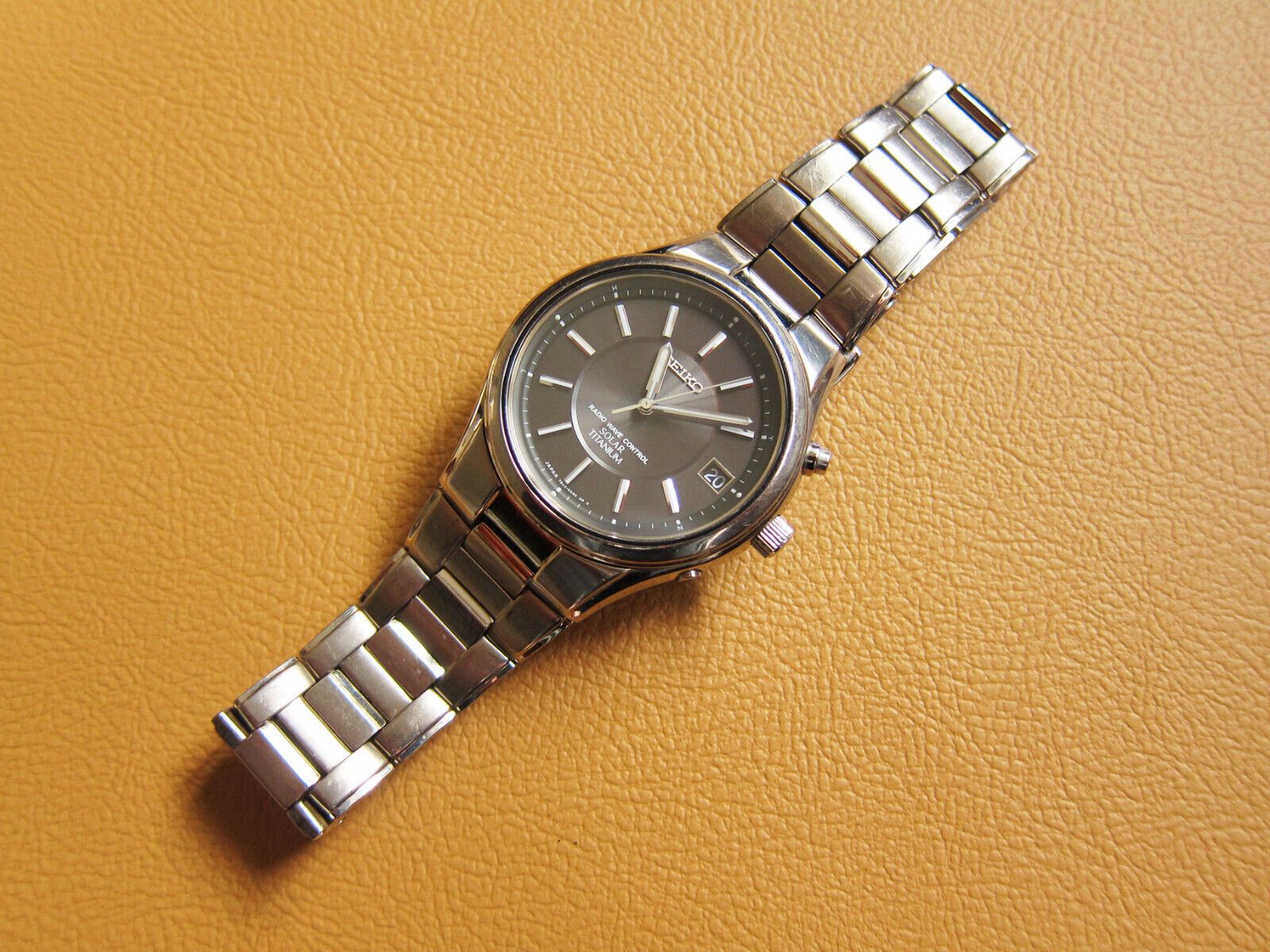 Seiko SEIKO 7B22-0AD0 Solar RadioWave Control Titanium Men's Watch Size ONE SIZE - 4 Thumbnail
