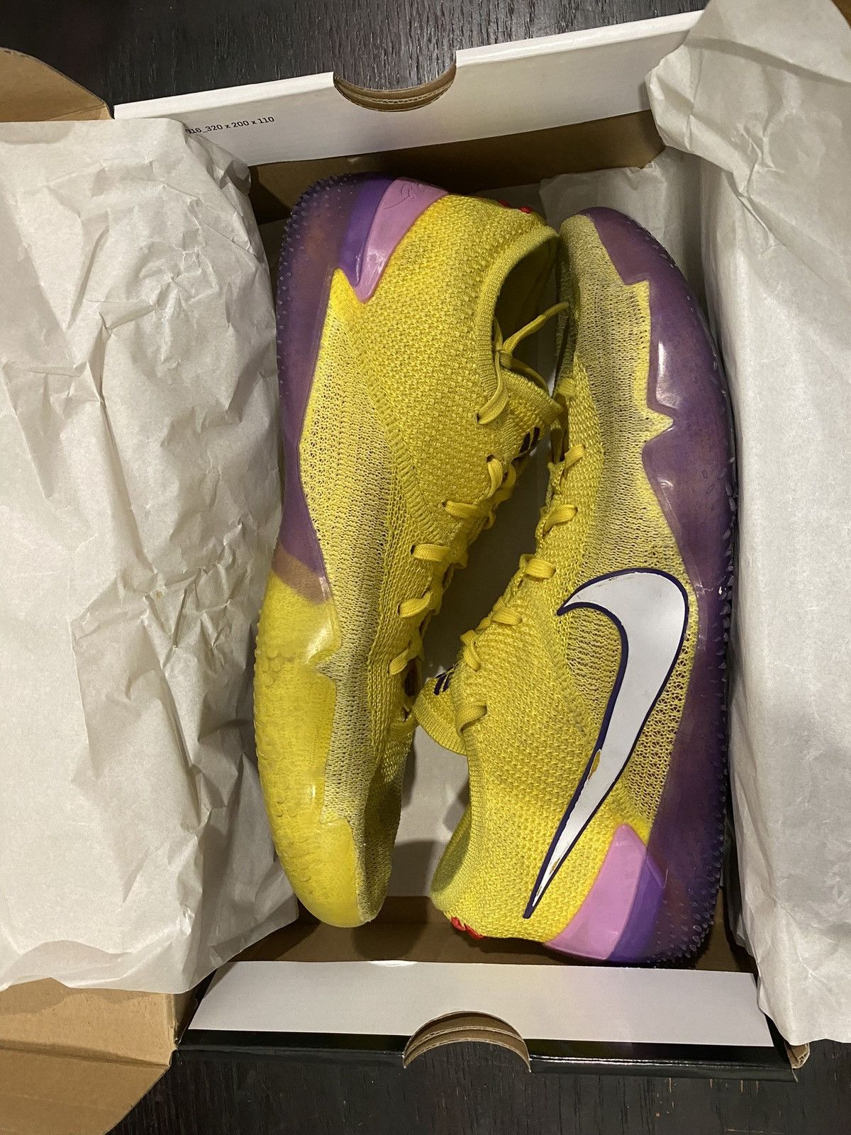 Nike Nike Kobe AD NXT 360 “Yellow Strike” Size US 9 / EU 42 - 6 Thumbnail
