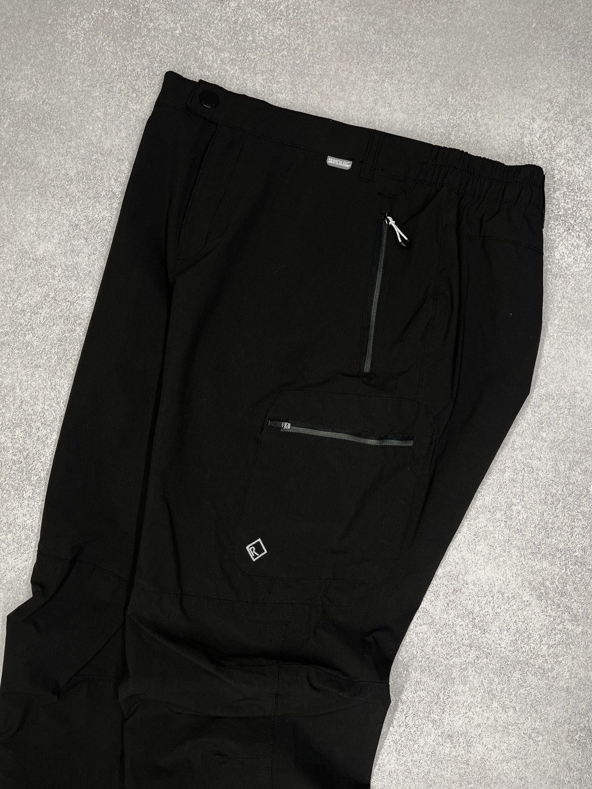 Other Mens Regatta Cargo Pants Black Outdoor Gorpcore Size XXL Size US 38 / EU 54 - 5 Thumbnail