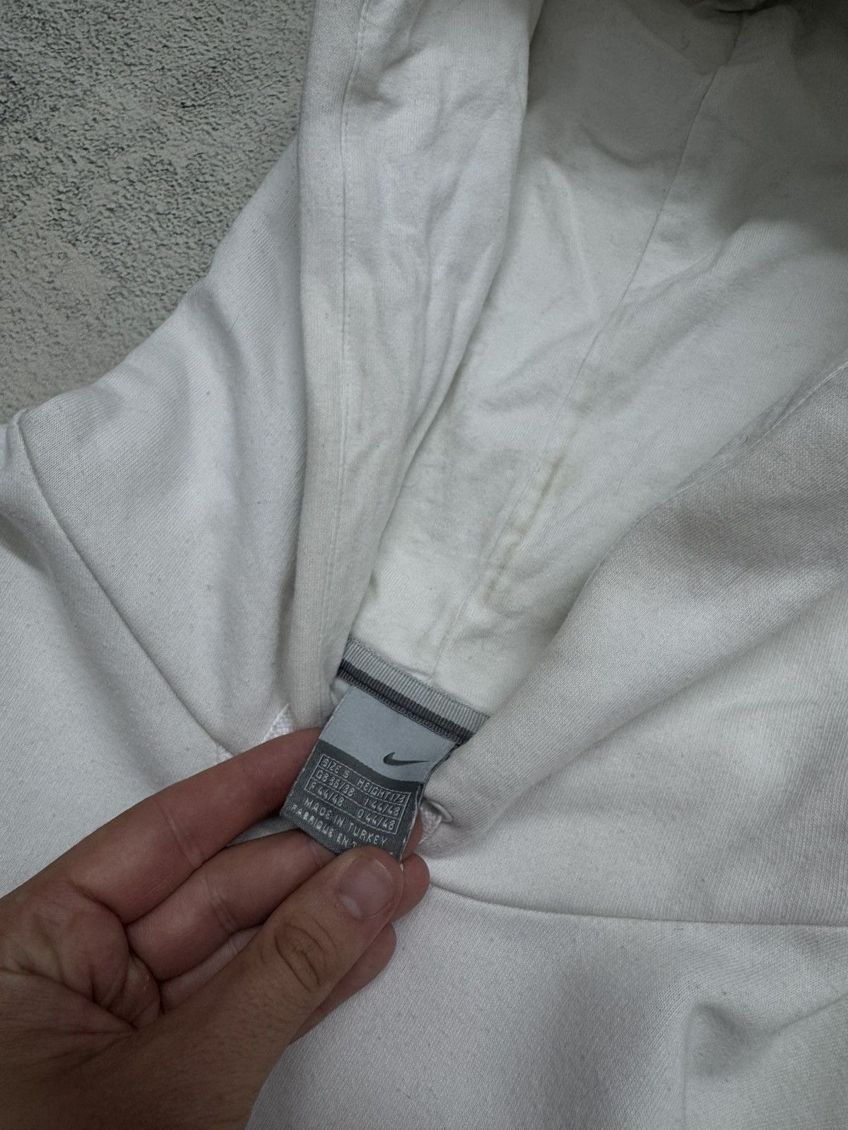 Nike Vintage Y2k Nike Mini Swoosh Blank Basic Hoodie 00’s Size US S / EU 44-46 / 1 - 10 Thumbnail