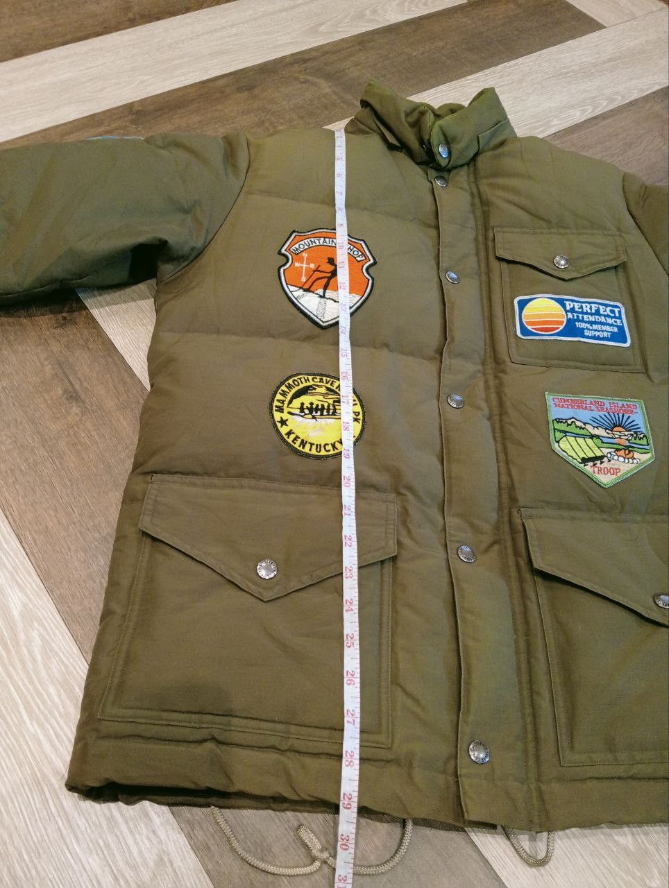Sugar Cane SUGAR CANE PATCH DOWN JACKET - SIZE M Size US M / EU 48-50 / 2 - 17 Thumbnail