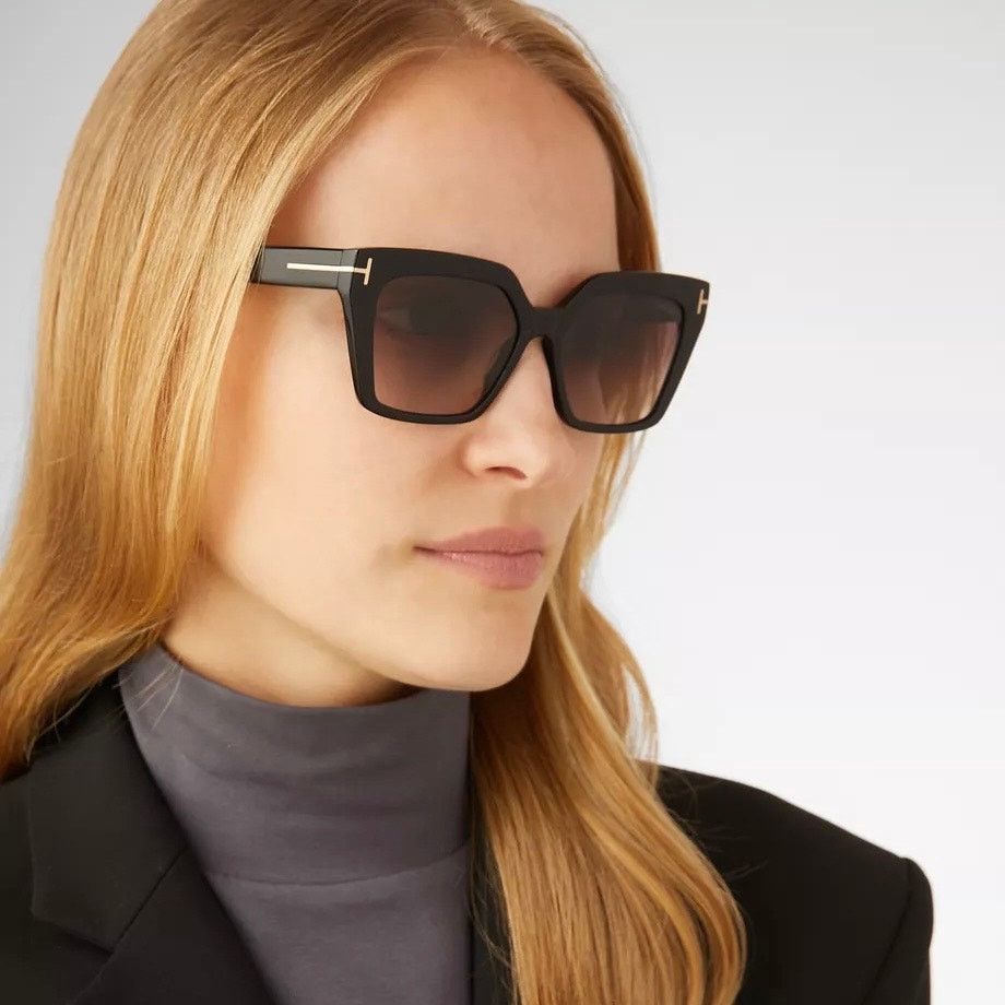 Tom Ford New, TOM FORD Winona Sunglasses TF1030 01Z Authentic Size ONE SIZE - 8 Thumbnail