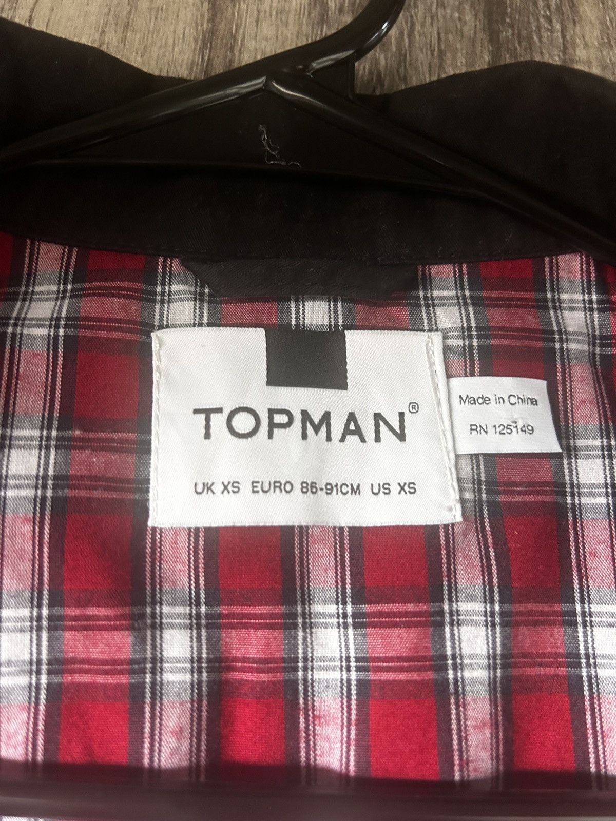 Topman × Vintage Vintage black work jacket Size US S / EU 44-46 / 1 - 4 Thumbnail