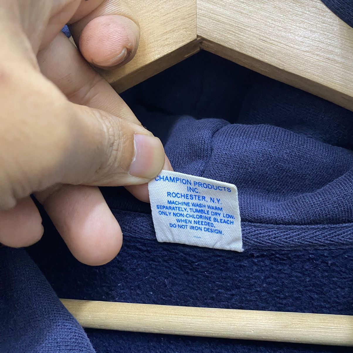 Champion × Vintage Vintage Champion Hoodie Full Zip Track Club❗️ Size US M / EU 48-50 / 2 - 4 Thumbnail