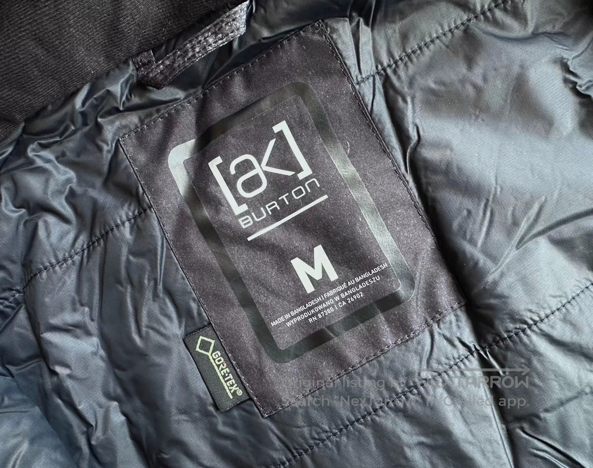 Burton burton ak gortex waterproof jacket for women. Size M / US 6-8 / IT 42-44 - 8 Thumbnail