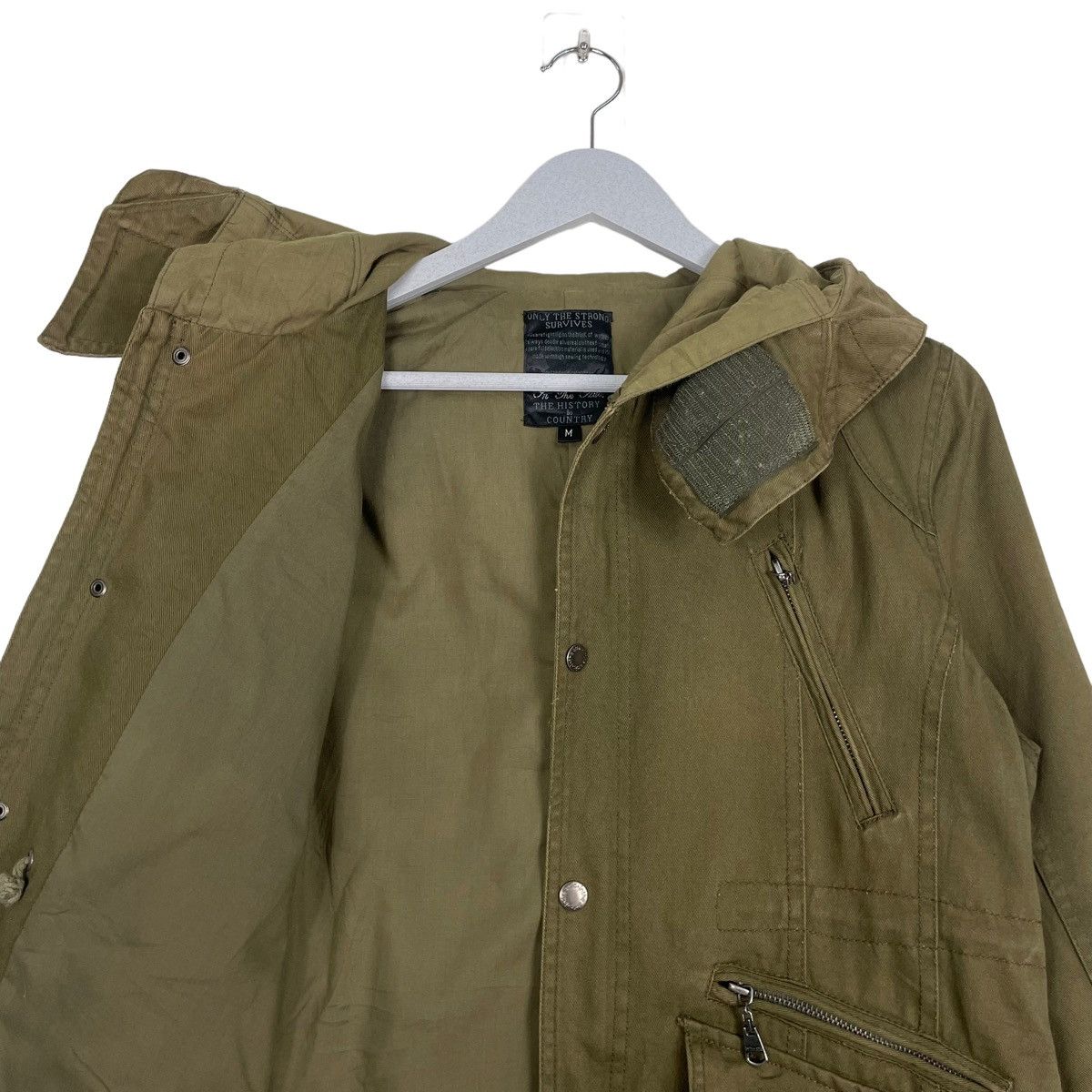 Hysteric Glamour × In The Attic × Japanese Brand 💥IN THE ATTIC BONDAGE PARACHUTE JACKET Size US M / EU 48-50 / 2 - 10 Thumbnail