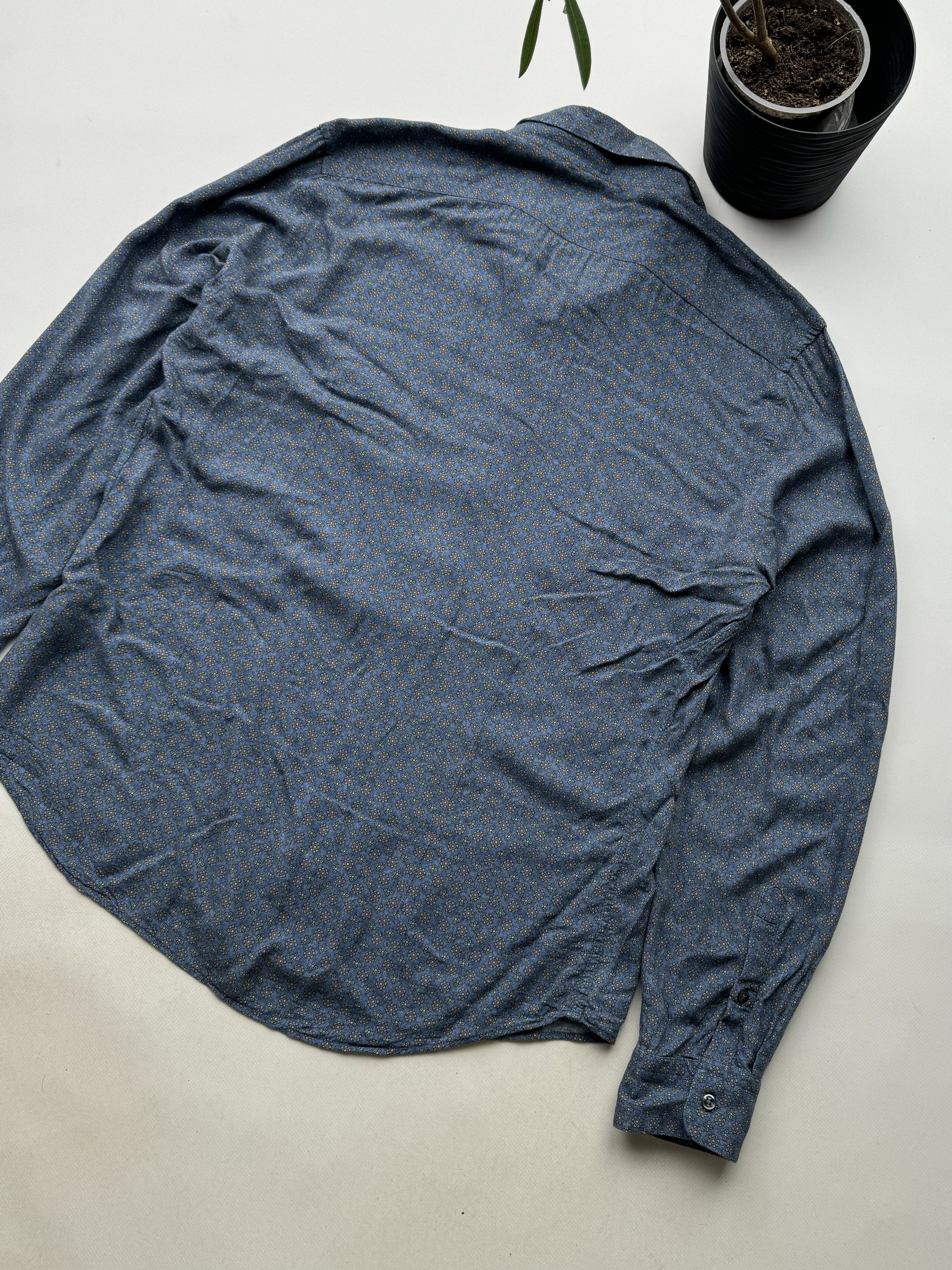 Reiss Reiss Printed Slim Fit Shirt Long Sleeve (461) Size US XL / EU 56 / 4 - 9 Thumbnail