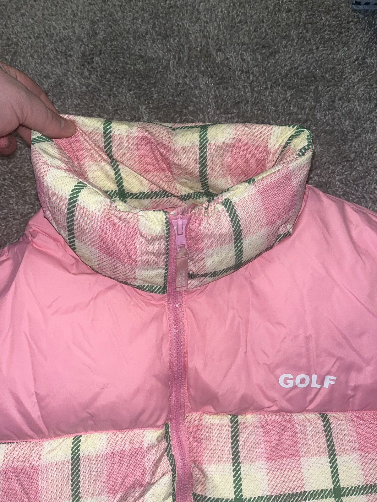 Golf Wang Golf Wang Men's Pink and Green Jacket Size US XL / EU 56 / 4 - 5 Thumbnail