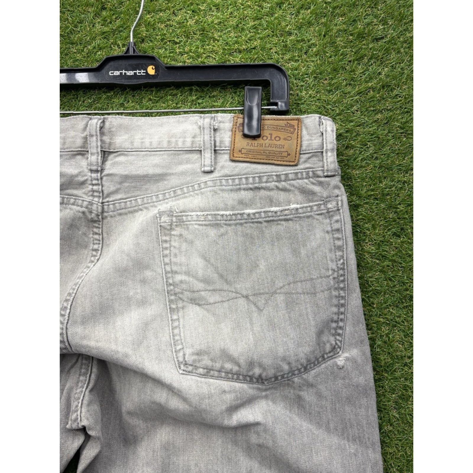 Polo Ralph Lauren Polo Ralph Lauren Jeans Slim Straight Varick Mens 40x30 Denim 5-Pocket Gray Large Size US L / EU 52-54 / 3 - 6 Thumbnail