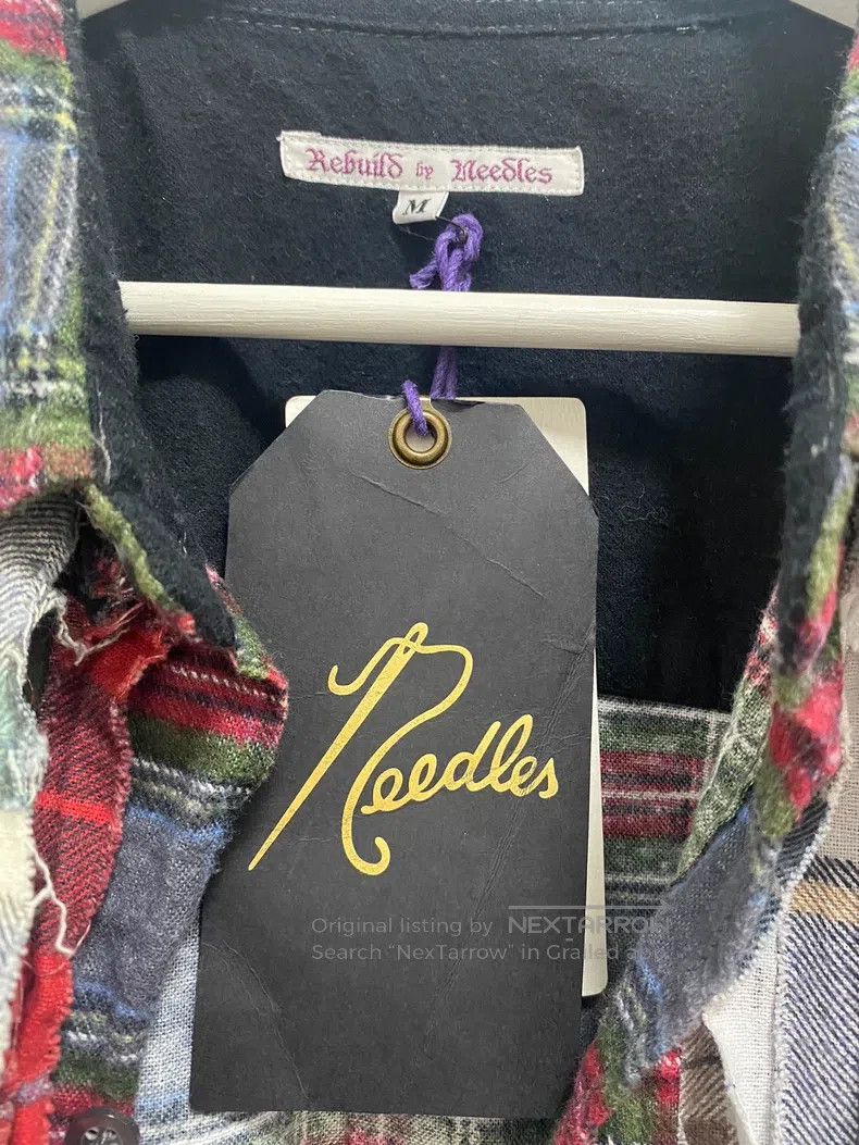 Needles Needles Pajama Patchwork Shirt Vintage Shirt Size US M / EU 48-50 / 2 - 3 Thumbnail