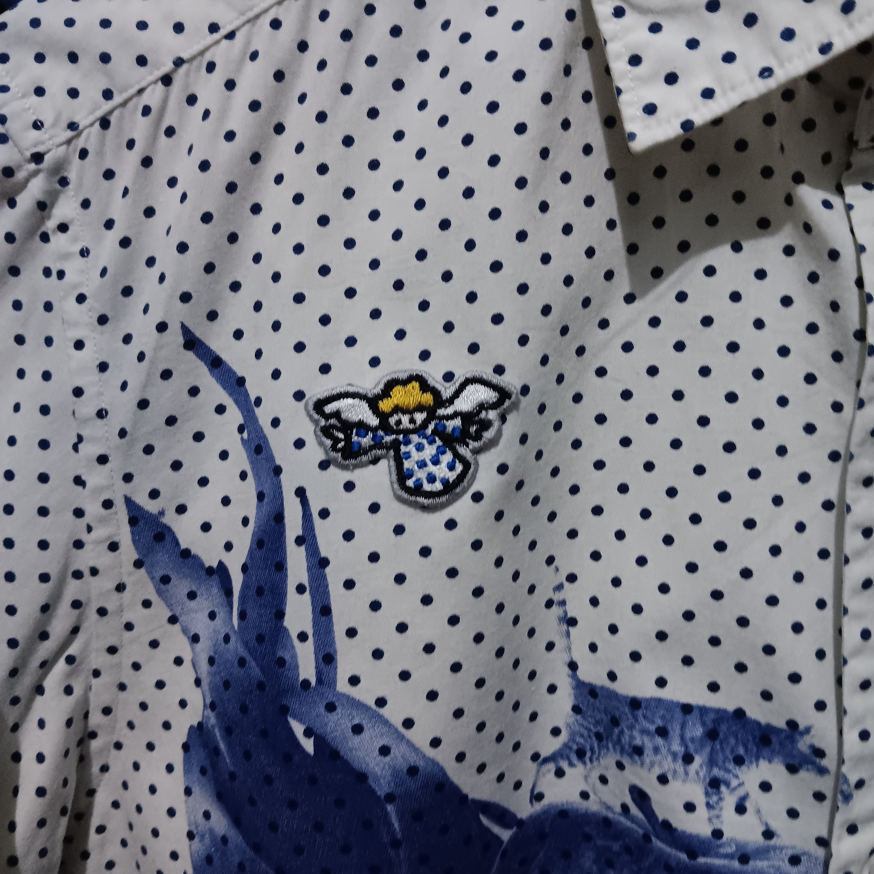 Frapbois Frapbois fruit painted shirt button up Size US M / EU 48-50 / 2 - 3 Thumbnail