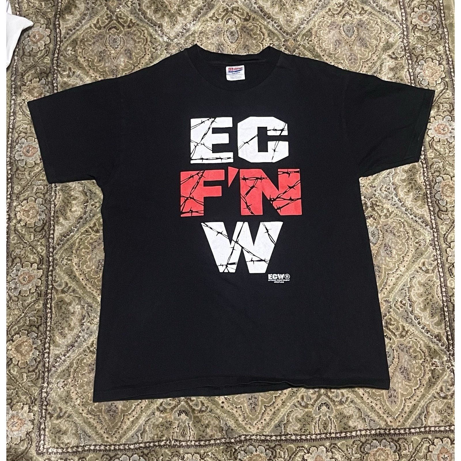 WWE ECW ECFNW This Means War Vintage Original Mens Large Tshirt Size US L / EU 52-54 / 3 - 2 Thumbnail