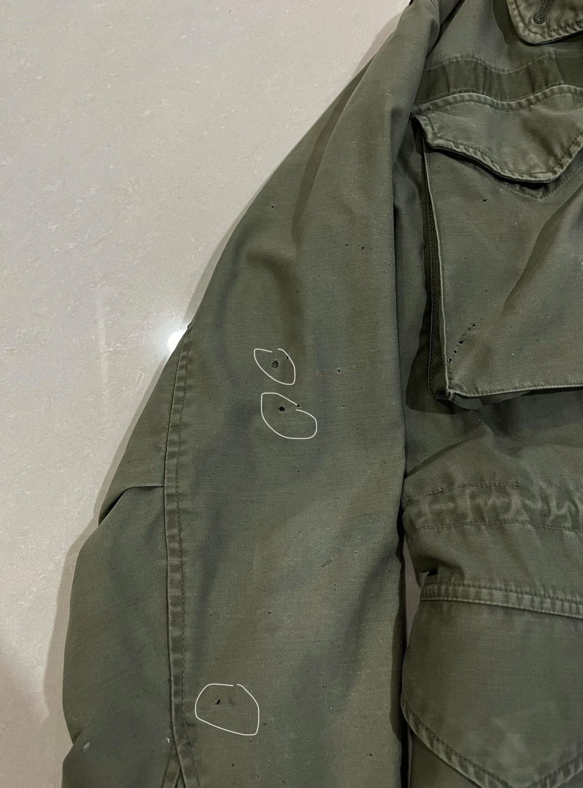 Vintage True Vintage 1960s 1st Pattern M65 Us Army Field Jacket Size US M / EU 48-50 / 2 - 19 Thumbnail