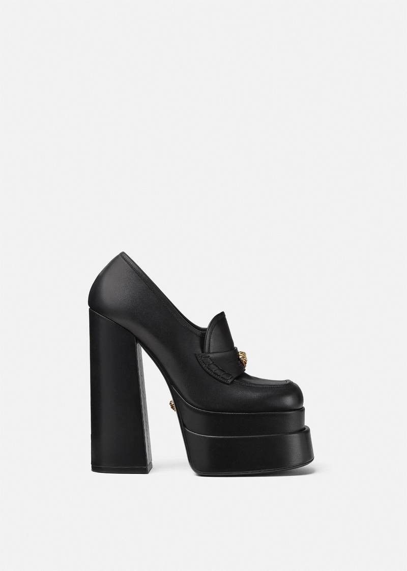 Versace o1y0226 Loafers in Black Size US 9 / IT 39 - 1 Thumbnail