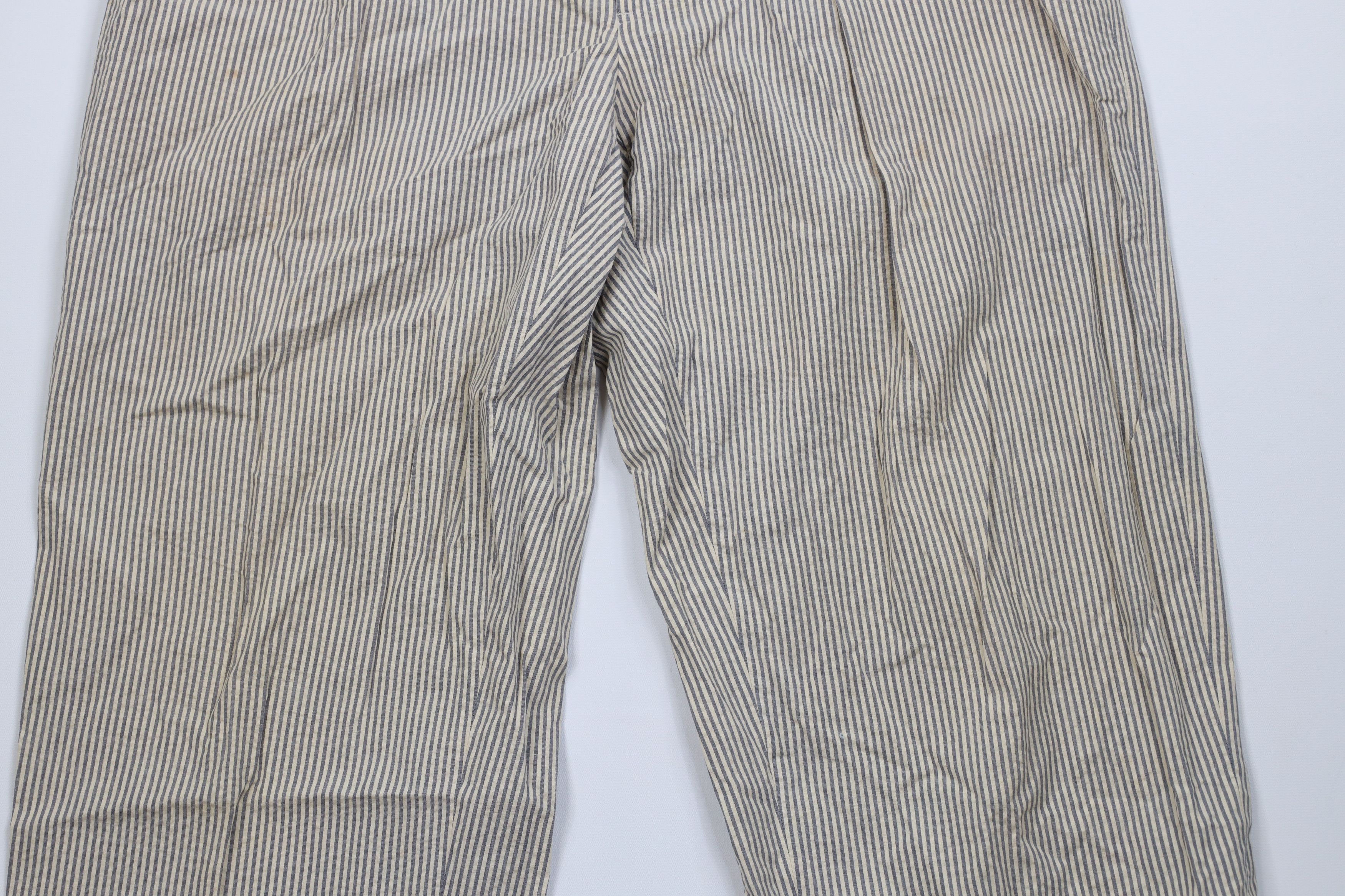 Polo Ralph Lauren Vintage 70s Ralph Lauren Seer Sucker Wide Leg Pants USA Size US 32 / EU 48 - 3 Thumbnail