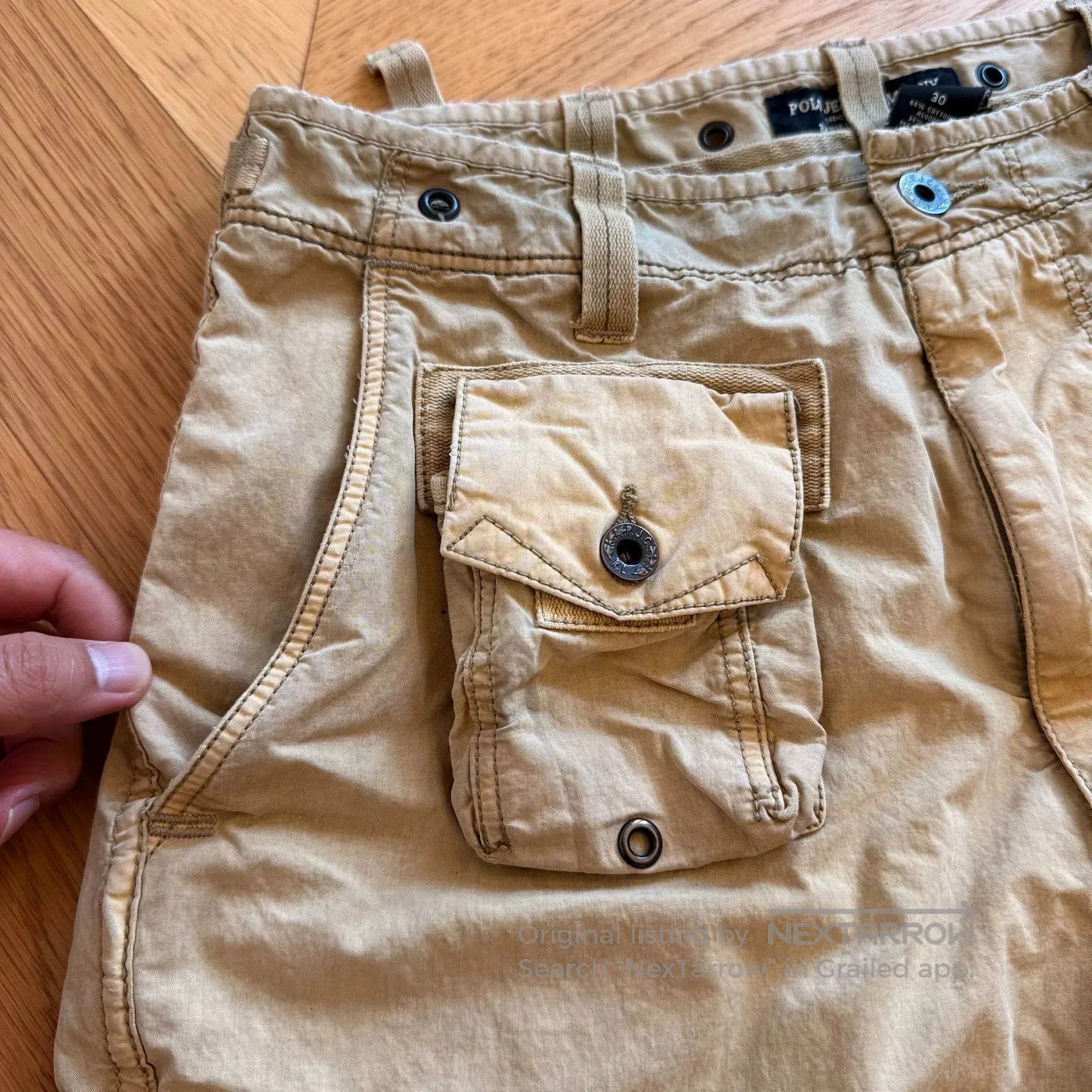 RLX Ralph Lauren Vintage RL Outdoor Cargo Shorts. Size US 30 / EU 46 - 3 Thumbnail