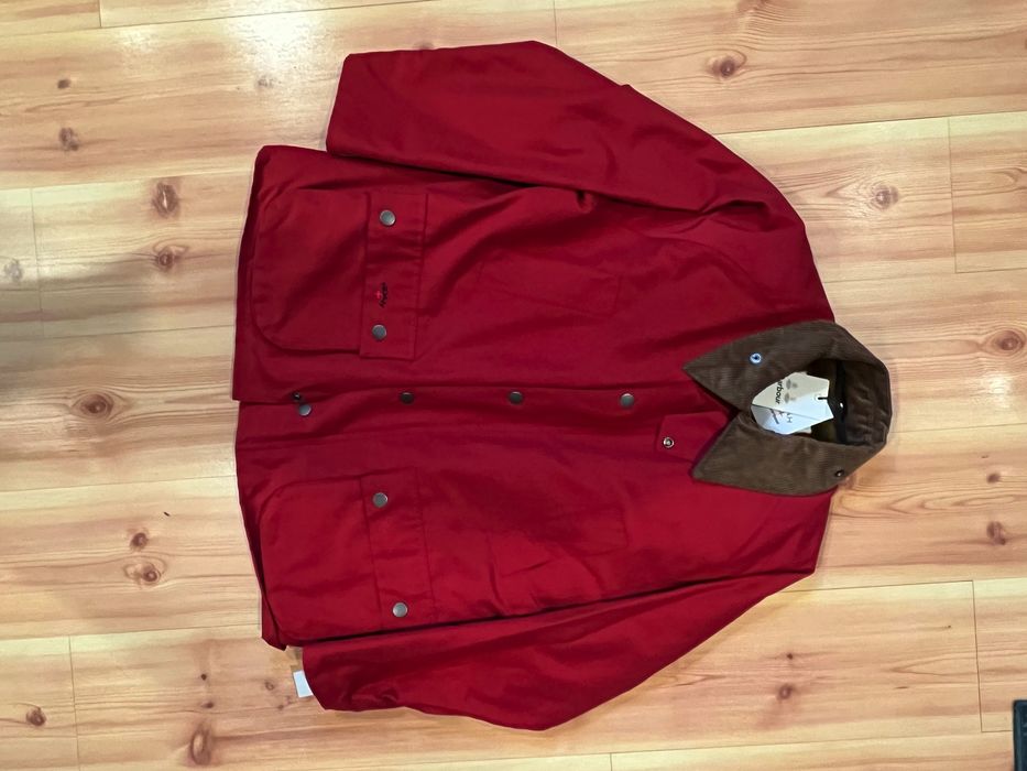 Barbour Noah x Barbour 60/40 Red Bedale Jacket w/ Lining | Grailed