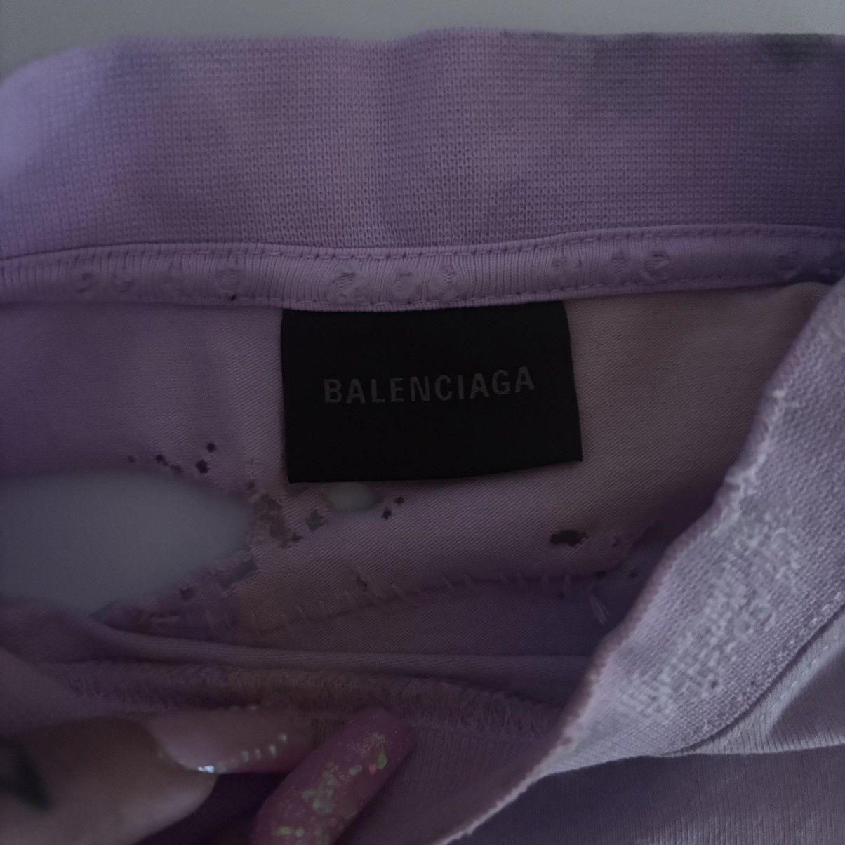 Balenciaga Balenciaga Gothic Type T-Shirt Pink Size S / US 4 / IT 40 - 7 Thumbnail