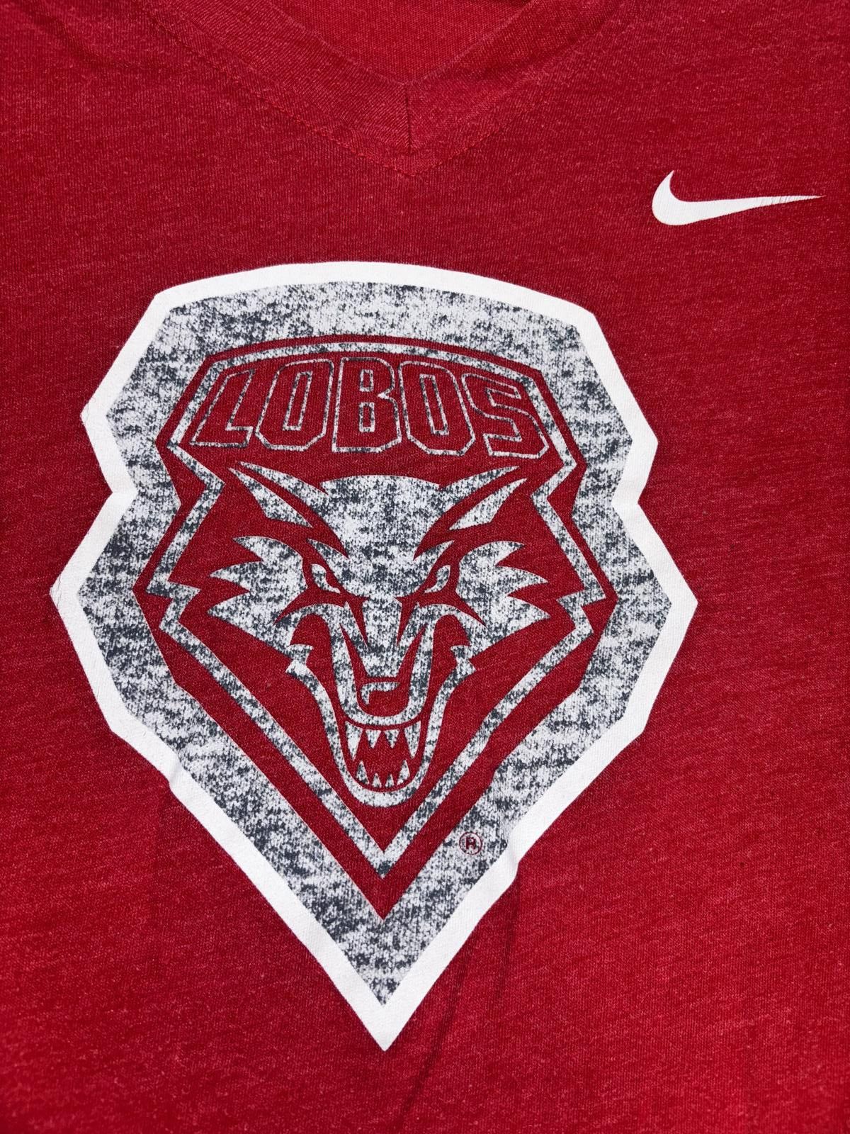 Nike Nike Lobos Red V-Neck T-Shirt - XL Size XL / US 12-14 / IT 48-50 - 5 Thumbnail