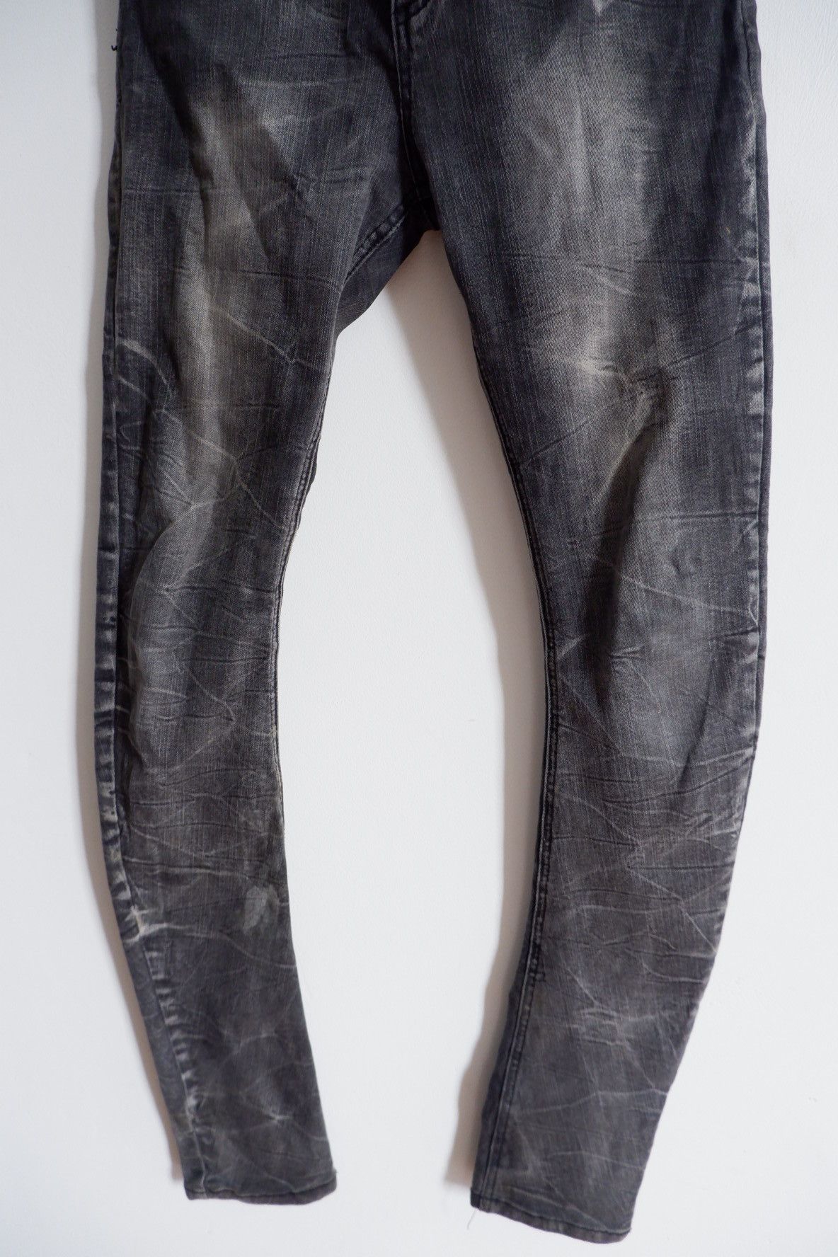 semanticdesign Vintage Semantic Design Curve Jeans | Stretch Size US 28 / EU 44 - 3 Thumbnail