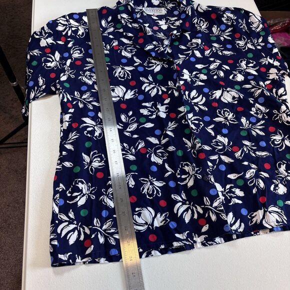 Pendleton MISS SOPHISTICATE/ PENDLETON Vtg Floral Shirt Women 14 Size XL / US 12-14 / IT 48-50 - 9 Thumbnail
