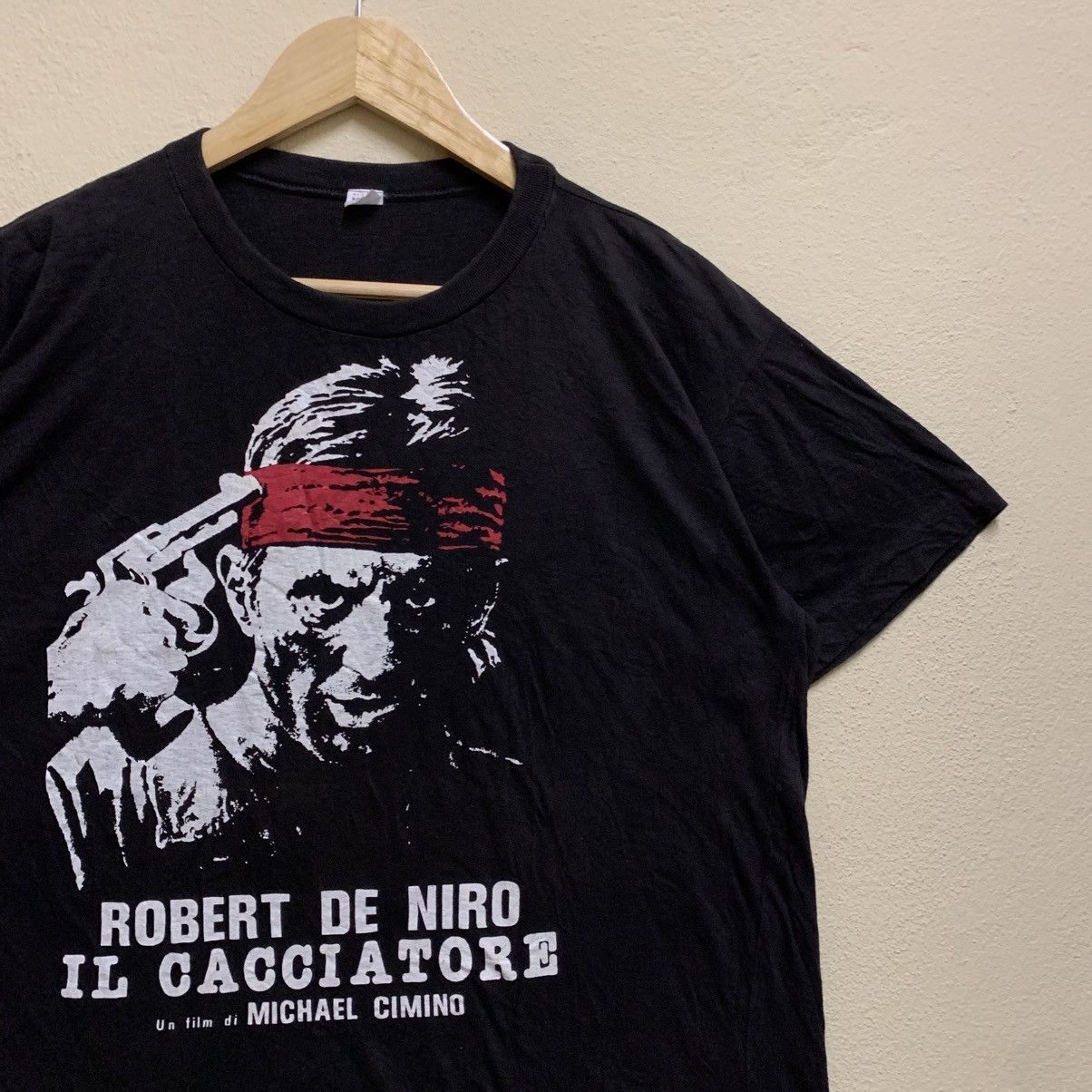 Vintage Vintage THE DEER HUNTER 1978 Robert De Niro promo Movie Size US L / EU 52-54 / 3 - 3 Thumbnail
