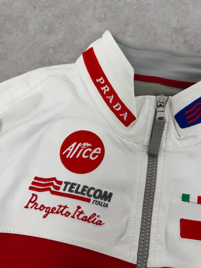 Prada 2003 Prada Luna Rossa Racing Challenge White Jacket Size US XL / EU 56 / 4 - 8 Thumbnail
