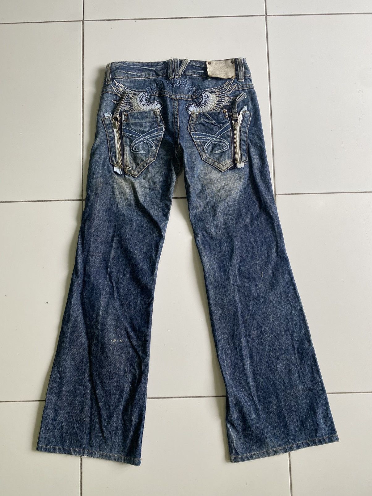 Composition by Kenzo Vintage Red Pepper Japan&co Denim Size 28" / US 6 / IT 42 - 2 Thumbnail
