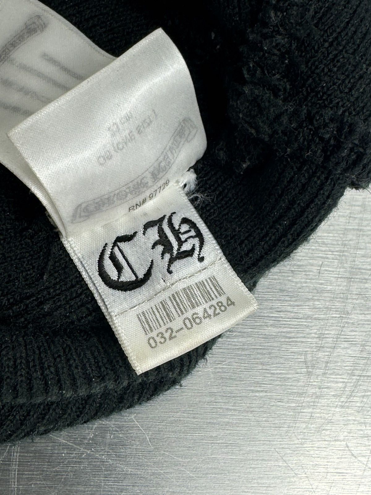 Chrome Hearts Chrome Hearts Matty Boy Chomper Black Beanie Size ONE SIZE - 8 Thumbnail