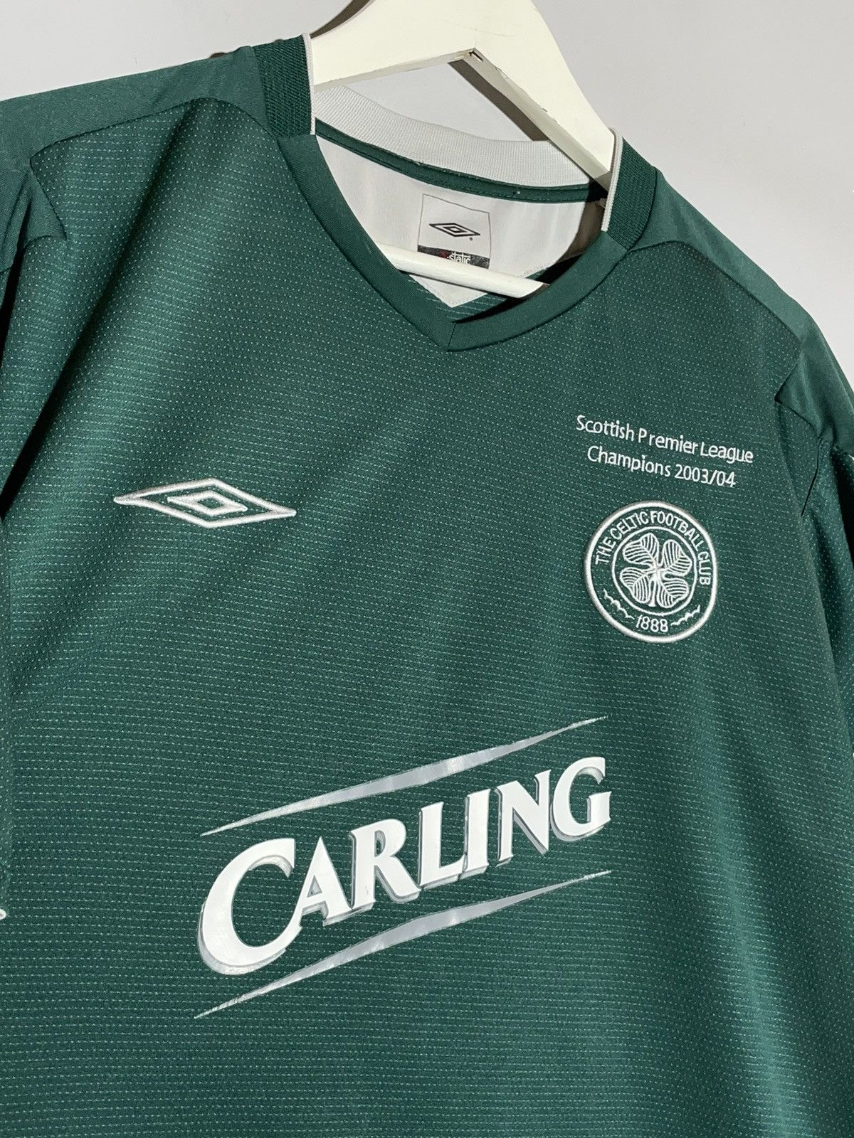 Umbro Celtic Umbro 2004/05 Away Vintage Y2k Football Shirt Size US XXL / EU 58 / 5 - 4 Thumbnail