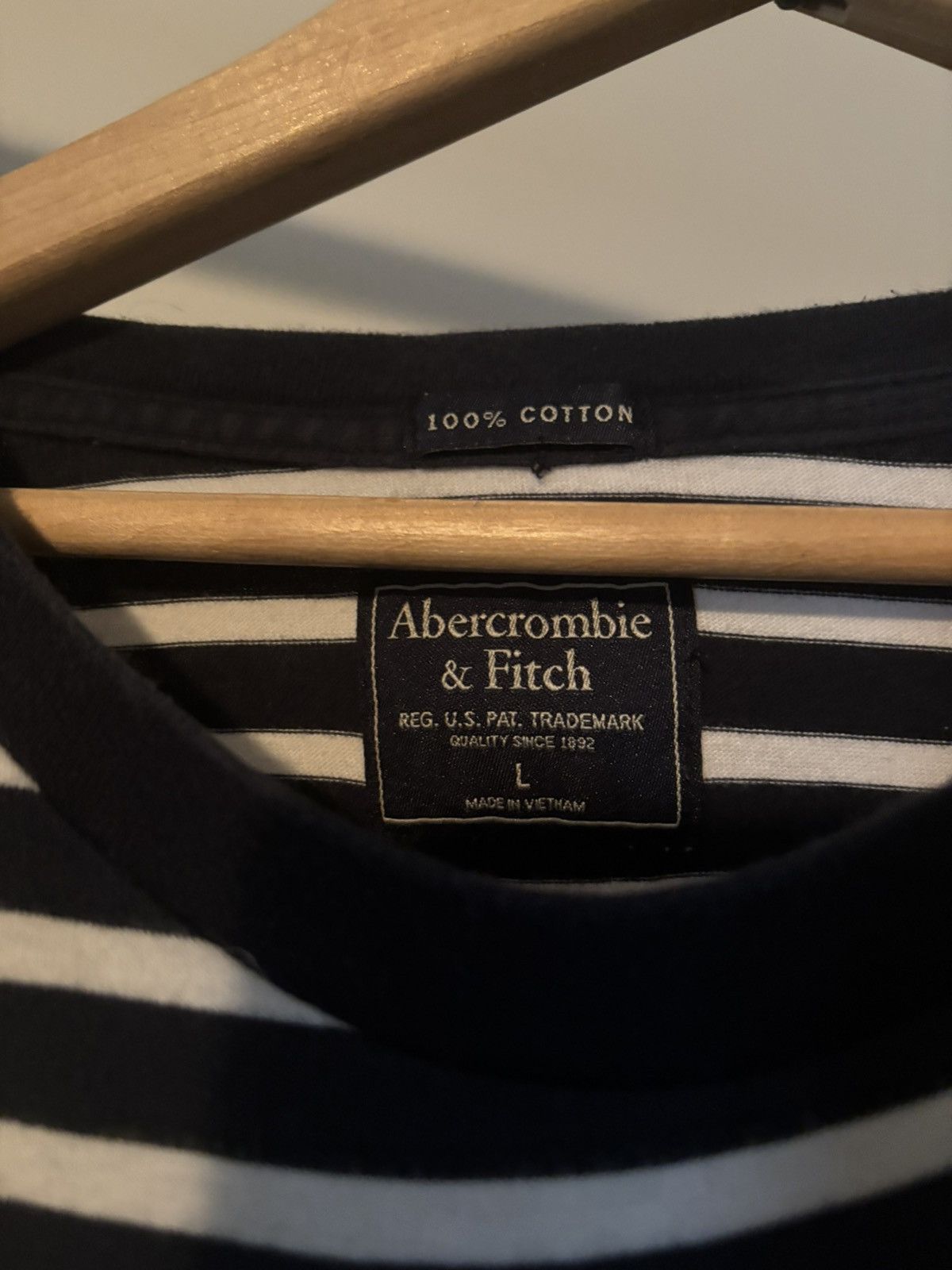 Abercrombie & Fitch Abercrombie & Fitch Stripped Long Sleeve Size US L / EU 52-54 / 3 - 3 Thumbnail