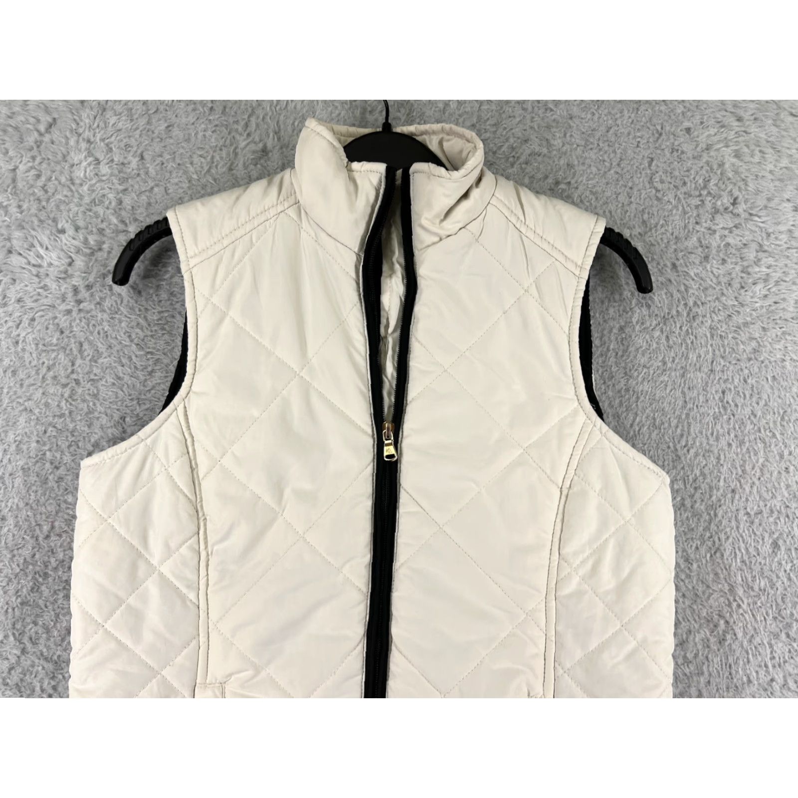 Ralph Lauren Lauren Ralph Lauren Vest Womens XS White Full Zip Pockets Polyester Vest Size XS / US 0-2 / IT 36-38 - 4 Thumbnail
