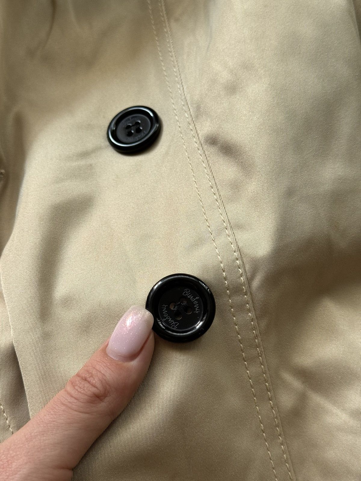 Burberry × Designer Burberry nova check iconic belted trench coat jacket Size XS / US 0-2 / IT 36-38 - 3 Thumbnail