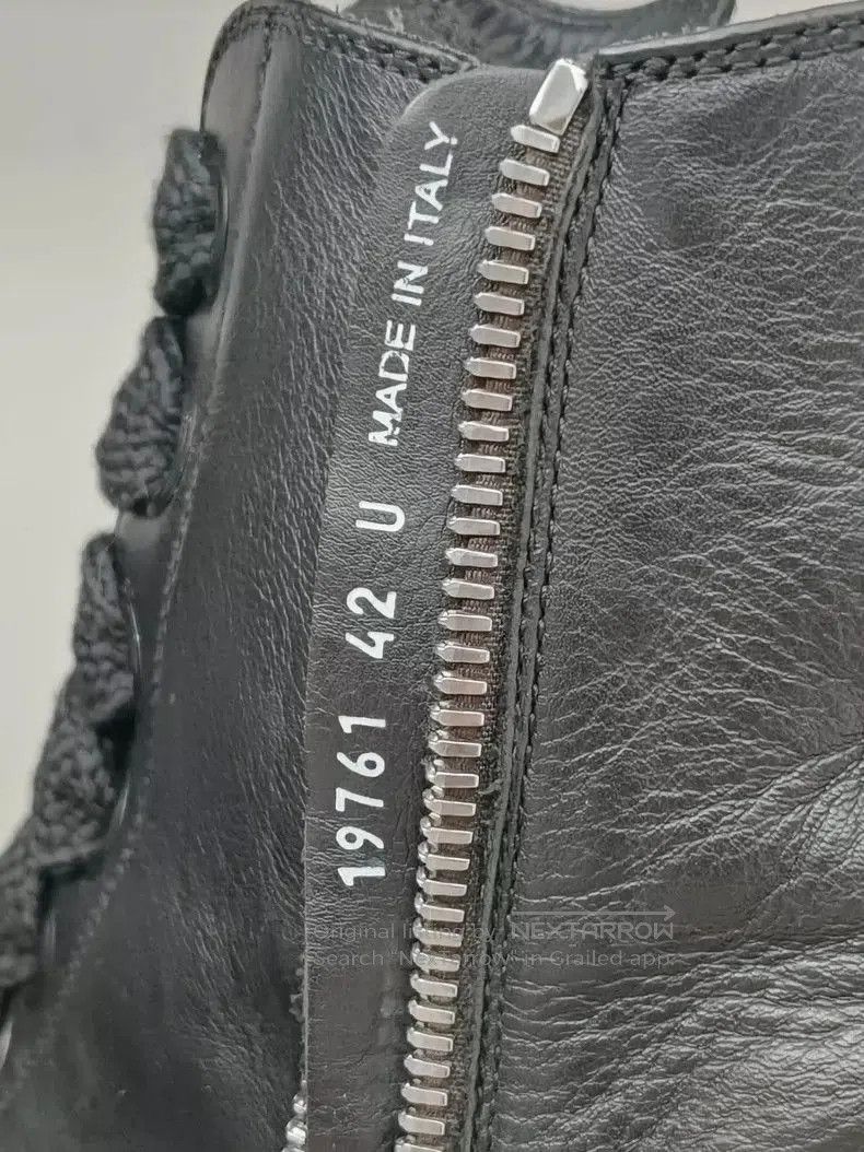 Rick Owens Rick Owens Black High Top Sneakers. Size US 10.5 / EU 43-44 - 9 Thumbnail