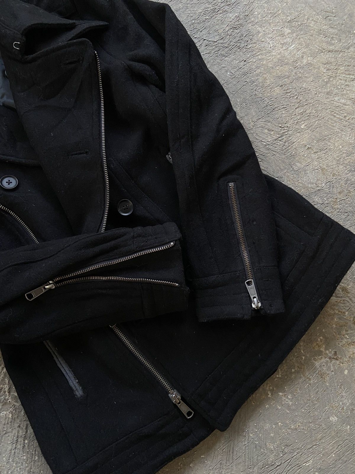 Schlussel 2000s Schlussel - Vkei Style Wool Riders Jacket Size US M / EU 48-50 / 2 - 12 Thumbnail